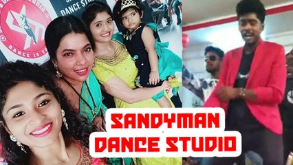 Sandy Man குத்தாட்டம்  Dance Studio Inaguration | Sherin | DD | Tharshan | Kala Master