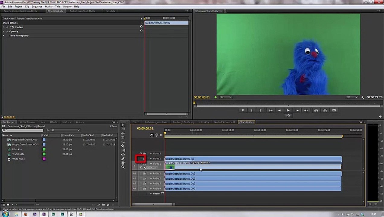 Premiere Pro CS6 97 Track Mattes video Dailymotion