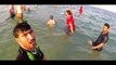 Sea in Swimming  with Friends ( Halfmoon Dammam )الدمام السعودية