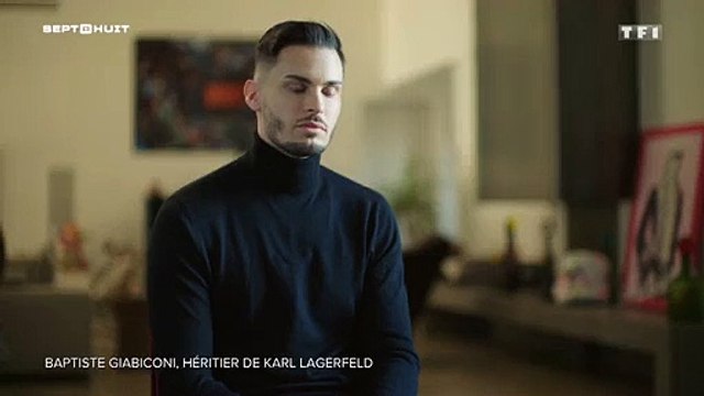 Le mannequin Baptiste Giabiconi révèle être le plus gros héritier de la fortune de Karl Lagarfeld avec un patrimoine de plusieurs dizaines de millions