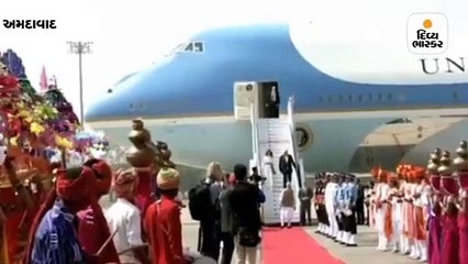 મહાત્માની ધરતી પર મહાસત્તાના પ્રમુખનું આગમન,મોદીએ ટ્રમ્પને ભેટીને અનોખા અંદાજમાં સ્વાગત કર્યું