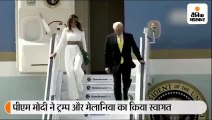 मोदी ने ट्रम्प को गले लगाकर स्वागत किया; 22 किमी का रोड शो शुरू, दोनों नेता साबरमती आश्रम भी जाएंगे