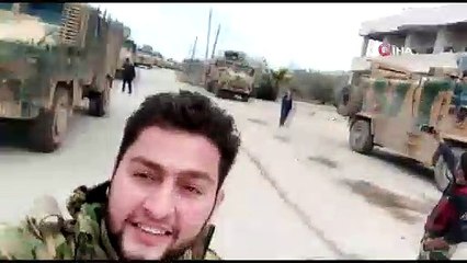 TSK konvoyu İdlib’e girdi