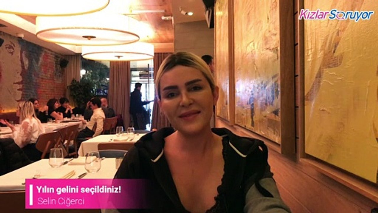 Yılın gelini seçildiniz neler hissettiniz?