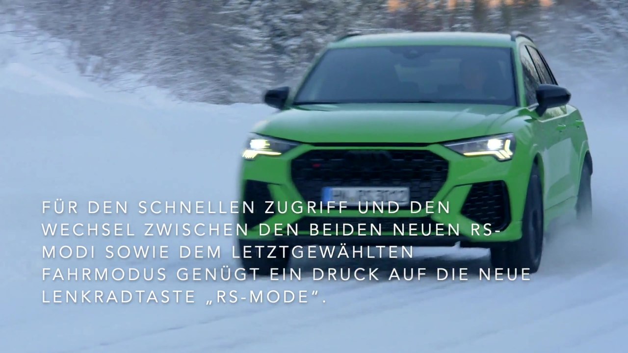 Der neue Audi RS Q3 Sportback - Sportlich, agil und vielseitig veranlagt - das Fahrwerk