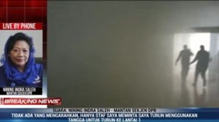 Kepanikan saat Asap Muncul di Gedung DPR