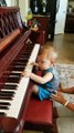 One Year Old Piano Player Shows Promising Talent