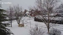 Snow hits parts of Northern Ireland as yellow weather warning issued