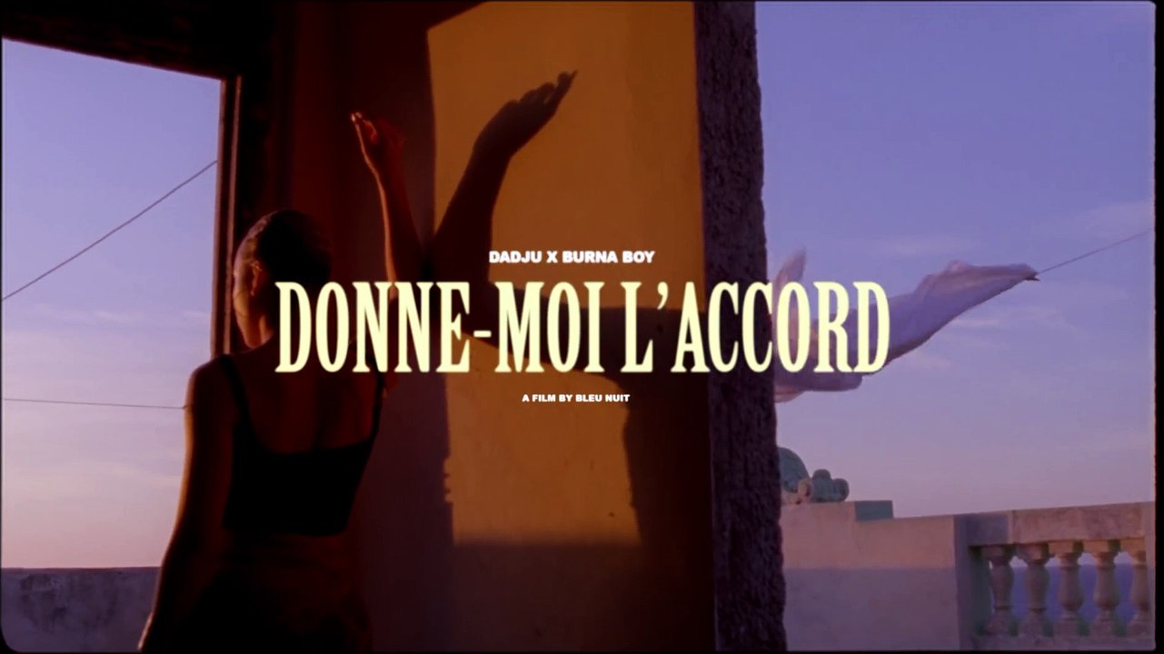 DADJU - Donne moi l'accord avec BURNA BOY (Clip officiel)
