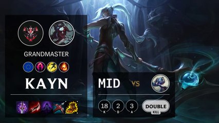 Kayn Mid vs Fizz - EUW Grandmaster Patch 10.4
