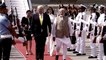 Prime Minister Narendra Modi Receive US President Trump | Donald Trump | Oneindia Kannada