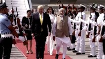 Prime Minister Narendra Modi Receive US President Trump | Donald Trump | Oneindia Kannada