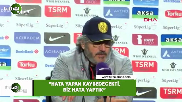 Mustafa Reşit Akçay: Hata yapan kaybedecekti, biz hata yaptık