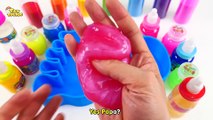 ABC Nursery TV - Mixing All My Slime Smoothie - Learn Colors Rainbow Slime for Kids - Johny Johny Yes Papa #ToyTocToc