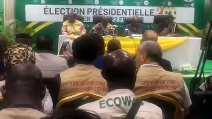 TOGO, élection présidentielle 2020, proclamation des résultats partiels