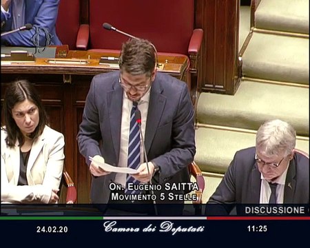 Eugenio Saitta - Intervento su discussione generale DL Intercettazioni (24.02.20)