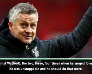 Solskjaer praises 'excellent' Shaw in new defensive role