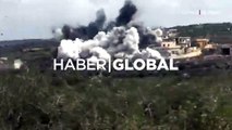 Rus savaş uçakları İdlib'i vuruyor