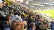 Diego Lugano, Fenerbahçe-Galatasaray derbisini kılık değiştirerek tribünden izledi
