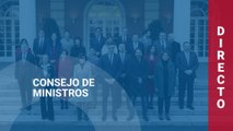  DIRECTO | Rueda de prensa posterior al Consejo de Ministros