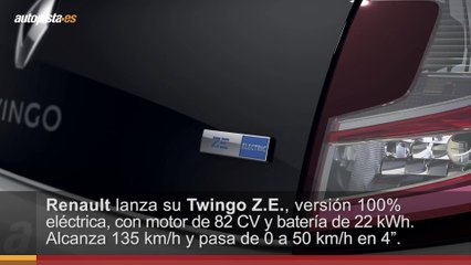 Renault Twingo Z.E.: así es el nuevo coche eléctrico