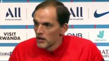 Football - Ligue 1 - Thomas Tuchel en conférence de presse après PSG 4-3 Bordeaux