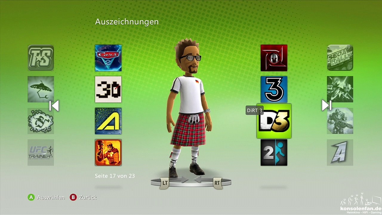 Dirt 3 ► Avatar Awards
