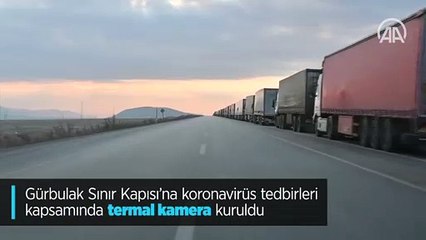 Video herunterladen: Gürbulak Sınır Kapısı'na koronavirüs tedbirleri kapsamında termal kamera kuruldu