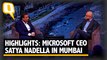Microsoft CEO Satya Nadella Speaks to India Inc | The Quint
