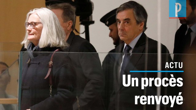 Le procès de François et Penelope Fillon renvoyé à mercredi