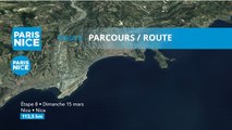 Parcours /Route - Étape 8/Stage 8 : Paris - Nice  2020