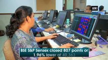 Sensex crashes by 800 points amid coronavirus fears, metal stocks plunge