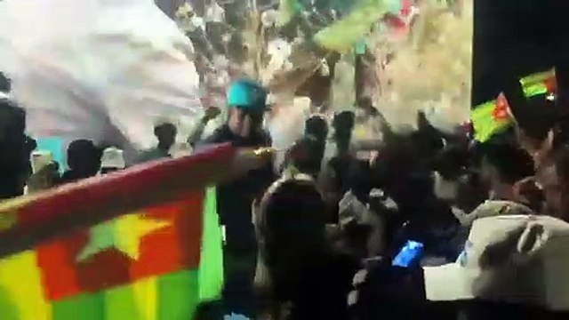 Présidentielle 2020 Faure Gnassingbé célèbre sa victoire aux côtés des jeunes togolais