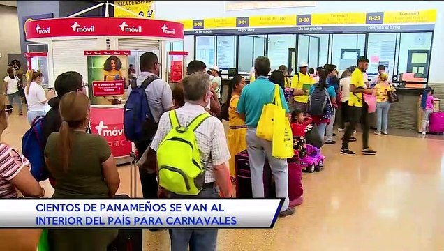 Panameños se van al interior del país para carnavales 2020 - Nex Noticias