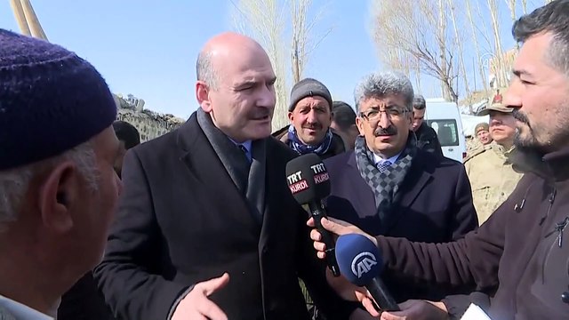 İçişleri Bakanı Soylu - Başkale'de deprem nedeniyle hasar gören okullarda 15 günlük ara verildi - VAN