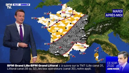 La météo pour ce mardi 25 février 2020