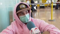 Decenas de mascarillas en los aeropuertos españoles