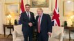 Boris Johnson holds bilateral talks with Croatian PM