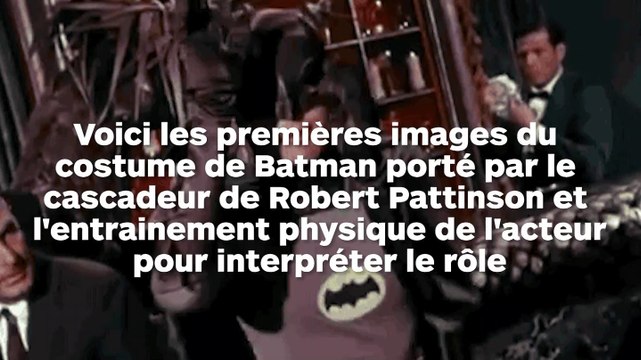 Images du futur costume de Batman de Robert Pattinson