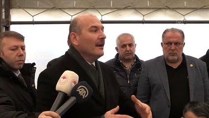 Soylu: "İnşallah bu afetten de hepimiz kurtulacağız"