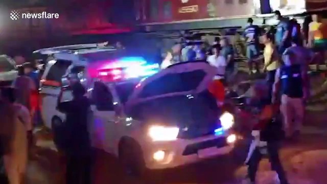 Dozens injured after head-on collision between passenger train and cargo train