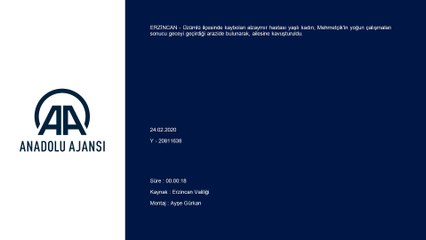 Kayalıklara düşerek yaralanan yaşlı kadını Mehmetçik buldu - ERZİNCAN