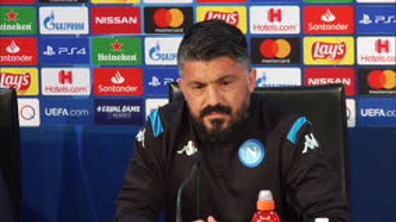 FOOTBALL: Ligue des Champions: : 8es - Naples - Gattuso : "Messi est un exemple pour le football mondial, pour les enfants"
