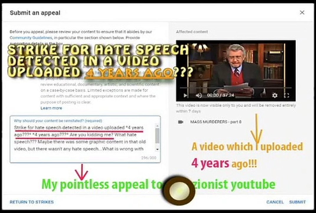 FREE SPEECH - HATE SPEECH