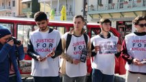 Gürcistan'da Hocalı Katliamı'nın 28. yılı dolayısıyla yürüyüş düzenlendi - TİFLİS