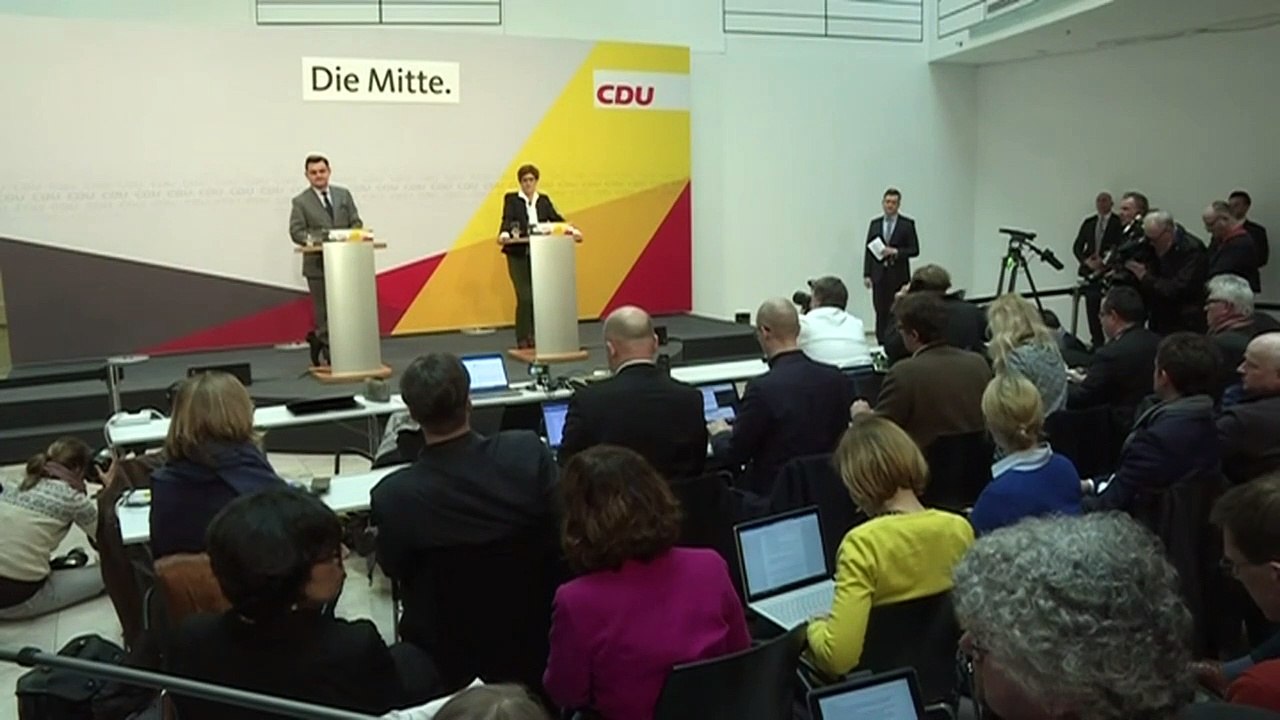 Anwärter auf CDU-Chefsessel sollen sich diese Woche erklären