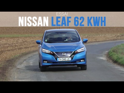 Essai Nissan Leaf e+ 62 kWh Tekna 2020
