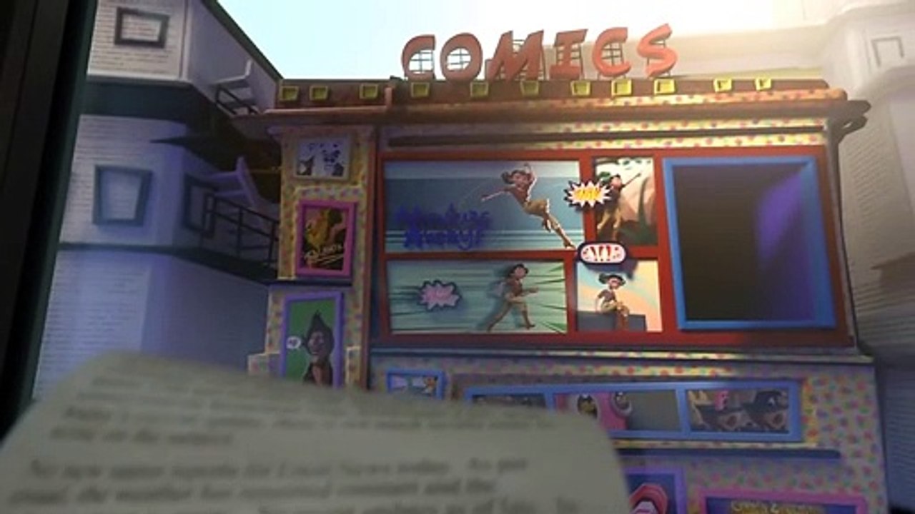 3D Animation Short Film HD On The Same Page by Carla Lutz and Alli Norman _