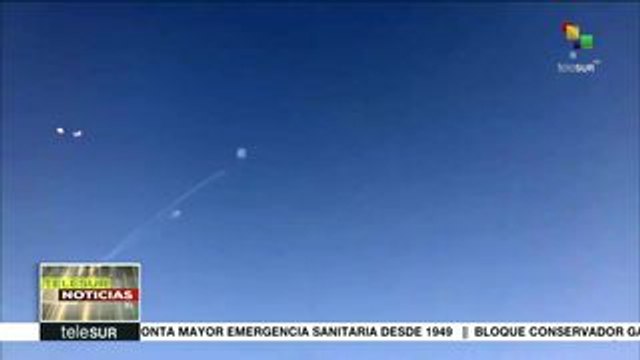 Afirma Israel que desde Gaza lanzaron 20 misiles a su territorio