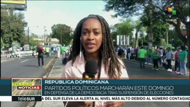 teleSUR Noticias: Rep. Dom.: 7º Día consecutivo de manifestaciones